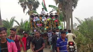 আজ ক্ষেপিমা সাউন্ড💥পাপাই রেকডিং এর গান বাজিয়ে রোডশো করছে💥খন্যান মাকল্টি তে