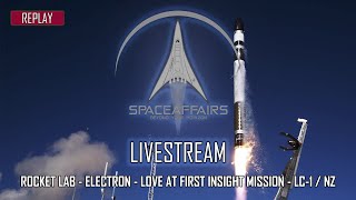 Rocket Lab - Electron - Love At First Insight Mission - LC-1 - NZ - November 18, 2021