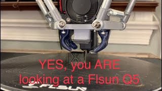 Upgrade a Flsun Q5 with a SR (SuperRacer) EFFECTOR! Also Hotend and Extruder. How did it go?