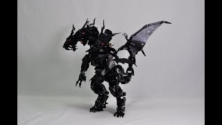 레고 창작 닌자고 블랙 드래곤 (Lego ninjago black dragon made by late autumn)