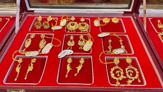 Latest Gold Earring Collections | Kanbala,Jhumka,Kan Pasha Design | Kanchan Jewellers