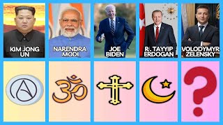 195 Countries State Leaders and Their Religion 2024 / Data Comparison / Data