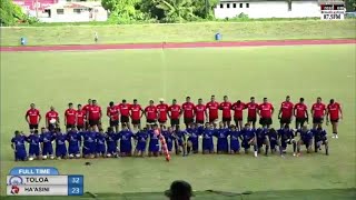 Ha’asini Roosters vs Toloa Old Boys: Crusaders for Christ Lavengamalie Cup Quarter Final 4