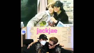 กอดเมื่อก่อนกับตอนนี้ยังดูอบอุ่นเหมือนเดิม#jackjae#jacksonwang#youngjae#jacksonwanggot7#youngjaegot7