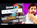 How to FIX Google Chrome Sync Paused problem (2024) 100% Working