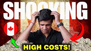 Cost of living in Canada 🇨🇦 (Monthly) || Hindi (With English Subtitles)