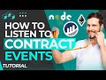 How to Listen To Smart Contract Events using ethers.js & node.js