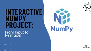 Interactive Numpy Project | Python editor |PictoBlox