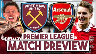 West Ham Utd v Arsenal Preview | "I think we'll score... but I can't see us winning!" | #WHUARS