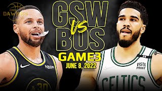 Golden State Warriors vs Boston Celtics Game 3  Highlights | 2022 NBA Finals | F