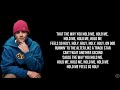 justin bieber holy ft. chance the rapper lyrics