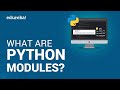 What Are Python Modules? | Modules In Python | Python Tutorial For Beginners | Edureka