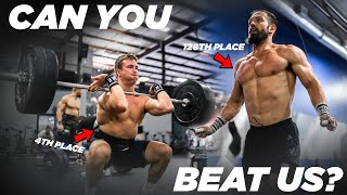 Can you beat us? Rich Froning & Tyler Christophel Full CrossFit Workout