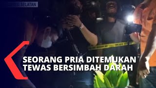 Gempar! Warga Makassar Temukan Seorang Pemuda Tewas di Atas Pembatas Jalan dengan Luka Tusuk di Dada