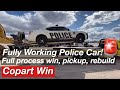 Copart Police Car Win, Auction, Pick Up, Rebuild, All In One Video With Auto Auction Rebuilds.