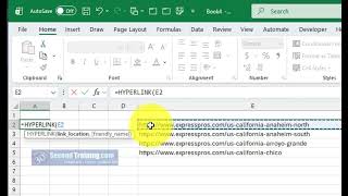 Convert A Website Adrress To A Clickable Website Address
