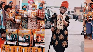 OzzyBee Melt Hearts as he Shared Palliatives to Widows and Widowers in Nnewi