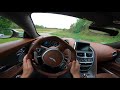 POV Aston Martin DBS Superleggera on the Autobahn