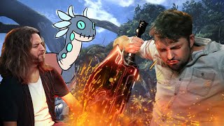 New Players Meet Monster Hunter Weapons | with some @JoCat Reacts