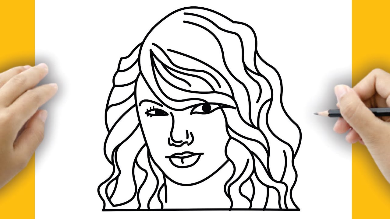 Taylor Swift Drawing Tutorial