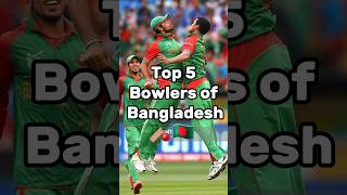 Top 5 Bowlers of Bangladesh 🇧🇩🏏 | #bangladeshcricket #bcb #bcci #icc #indiancricketteam #india