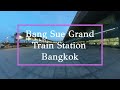 Bang Sue Grand,  New Train Station. Train with  Sleeper Cabins. Bangkok. Thailand.