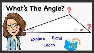 How to Find Missing Angle Measures in Triangles: Triangle Sum Theorem and Simple Equations