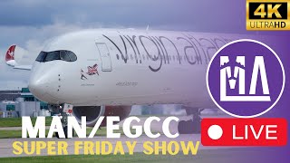 🔴LIVE planespotting from Manchester Airport  🔴 #live #manchesterairport #planes