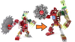 Excessively Upgrading My Son's Zombie IronMan Mech #LEGO