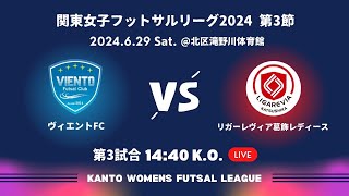 第15回関東女子フットサルリーグ 2024