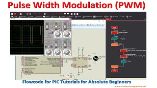 14- Pulse Width Modulation (PWM) | Flowcode Beginners Tutorial
