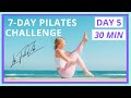 Pilates Workout Challenge DAY 5 -30 MIN FULL BODY Workout (At-Home Pilates)