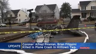 Officials Identify Men Killed In Bucks County Small Plane Crash