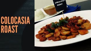 Crispy Colocasia Fry | Seppankizhangu varuval | Simple Taro root fry