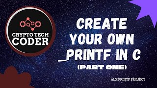 How to create your own printf in C without "stdio.h" || alx printf project #1