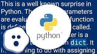 Python: Dictionary as instance variable