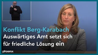 Regierungspressekonferenz mit Ulrike Demmer am 02.10.20