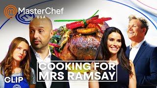 Mrs Ramsay Joins Gordon For Dinner | MasterChef USA | MasterChef World