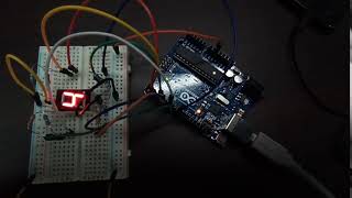 Arduino實作 - 七段顯示器