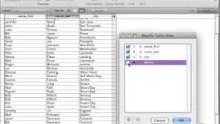 FileMaker Tutorial - 037 - Table View