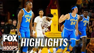 No. 5 UCLA vs. Arizona State Highlights | CBB on FOX