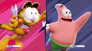 Garfield vs Patrick (battle) PATRICK Star x GARFIELD - stage Food Dream