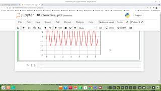 How to Create Interactive Widget Plots in Jupyter Notebook