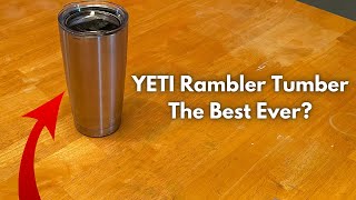 YETI Rambler 20 oz Stainless Steel Vacuum Insulated #Tumbler w/MagSlider Lid #coffee #yeti