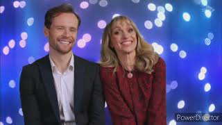 Michaela Strachan and Mark Hanretty skating in Dancing On Ice (12/1/25)