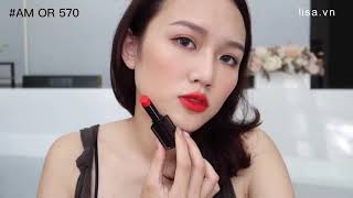 [SWATCH] Son Shu Uemura OR 570 – Màu Đỏ Cam