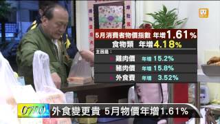 【2014.06.06】物價漲！外食漲幅創63個月新高 -udn tv