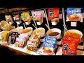 모든 토핑이 무료? 다양한 종류의 라면을 여기서! 24시 무인 라면 편의점 free toppings! automated ramen shop - korean street food