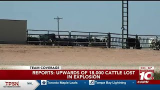 VIDEO: Dimmitt dairy farm explosion ‘by far the deadliest barn fire for cattle overall’