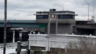 norwalk, CT walk bridge| the south norwalk railroad and walking bridges project in progress rig